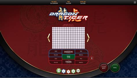 DRAGON TIGER BACCARAT (MBS) Game Rules.